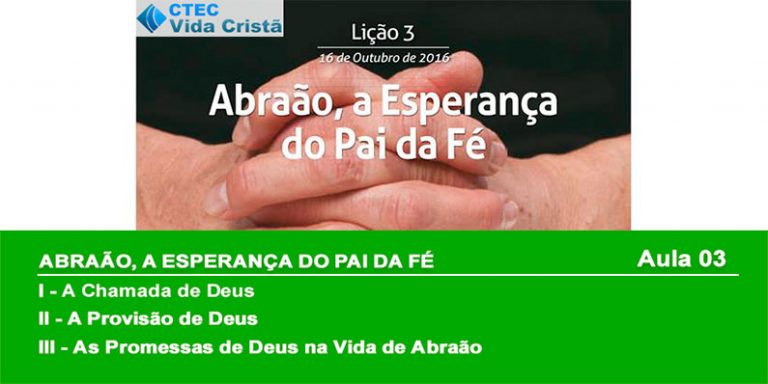 Abraão a esperança do pai da fé