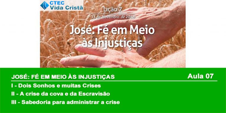 José -Fé em meio às injustiças