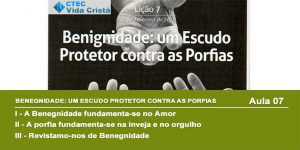 Benignidade um escudo protetor contra as porfias