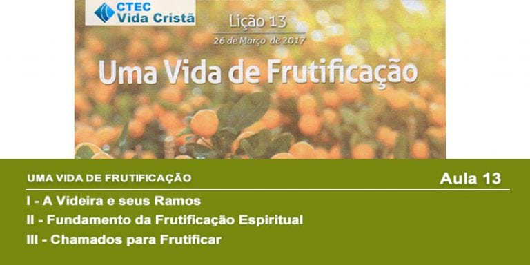 Uma Vida de Frutificação