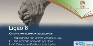 Jônatas um exemplo de lealdade