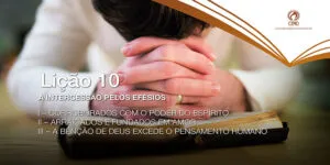 A intercessão pelos Efésios