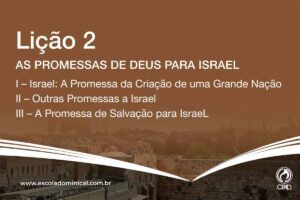 As promessas de Deus para Israel