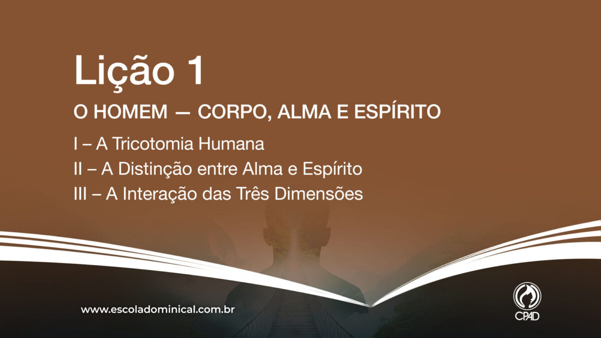 O homem - corpo alma e espirito